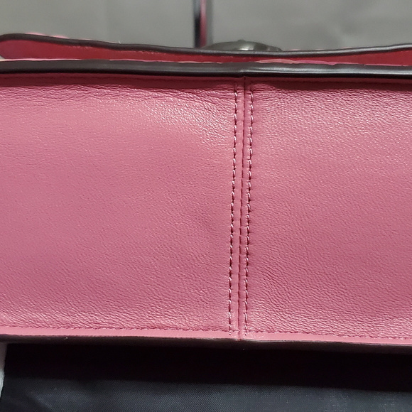 Coach Colorblock Quilted Rivets C Turnlock Bowery - Picture 5 of 8